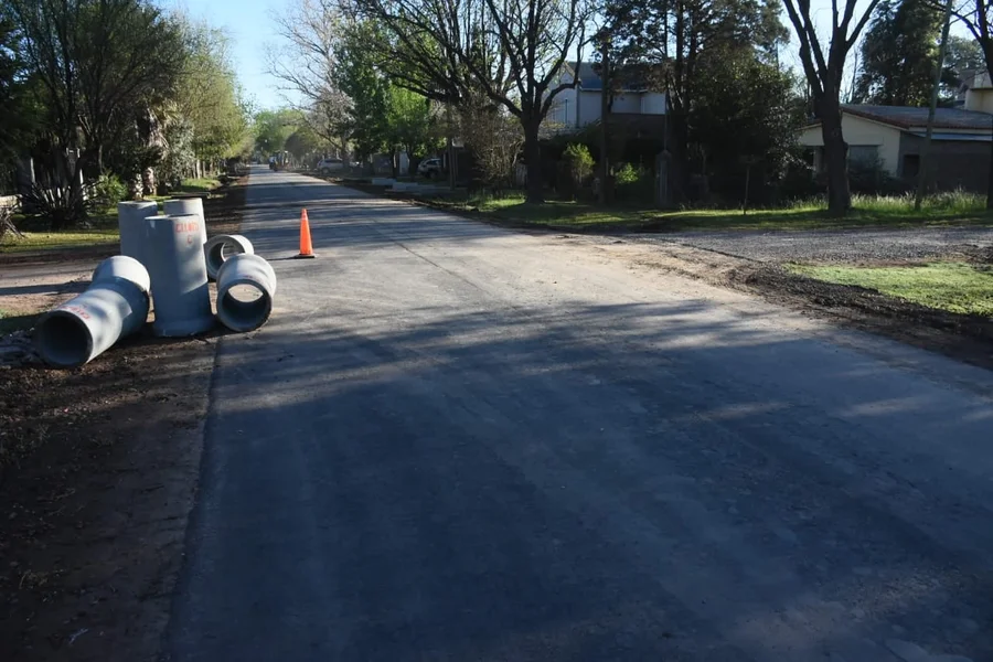 Obras: se finalizó la obra de pavimentación de calle La Tradición